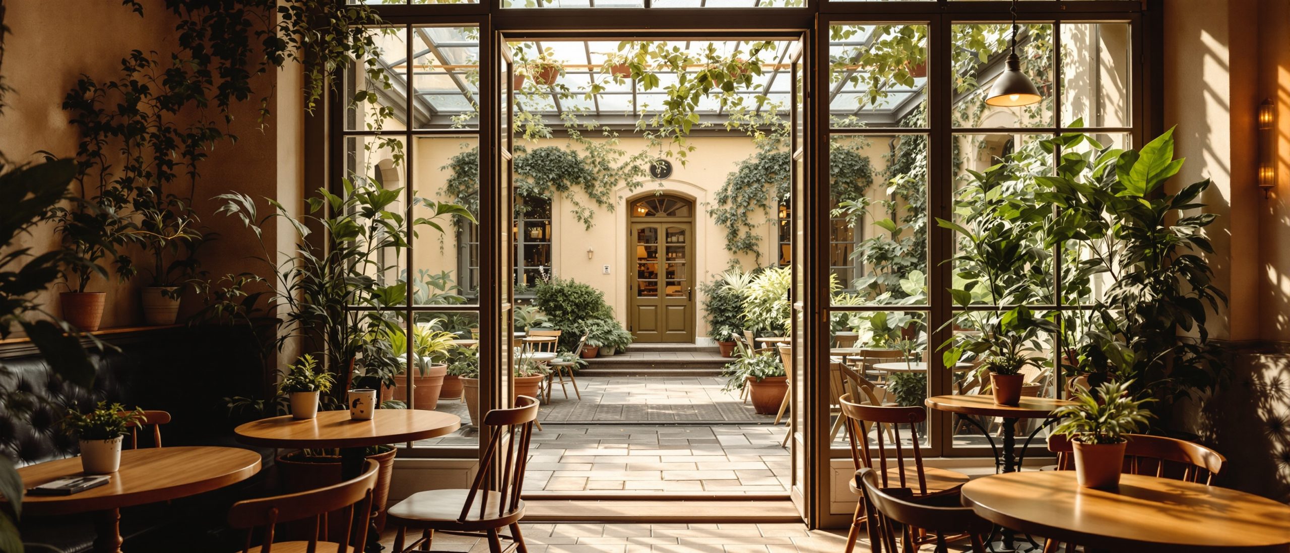 About Cafe Courtyard